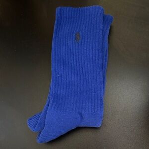 Polo by Ralph Lauren Men's Royal Blue Casual Socks